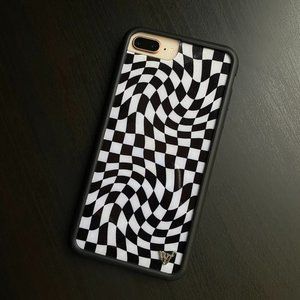 Crazy Checkers Wildflower Case for iPhone 8+/7+/6+